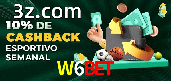10% de bônus de cashback na W6BET