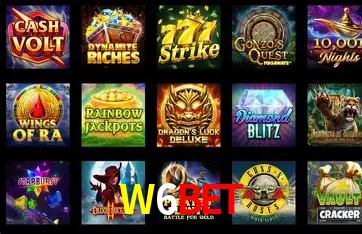 A Popularidade dos Caça-Níqueis no W6BET